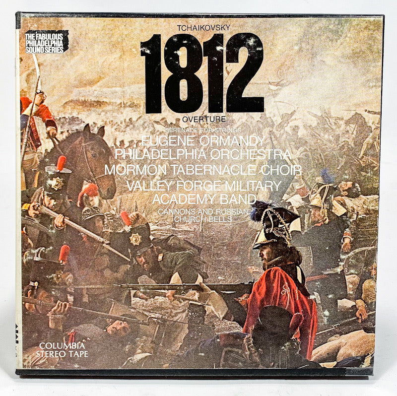 Tchaikovsky 1812 Overture by Eugene Ormandy Reel to Reel Tape 3 3/4 IPS Columbia