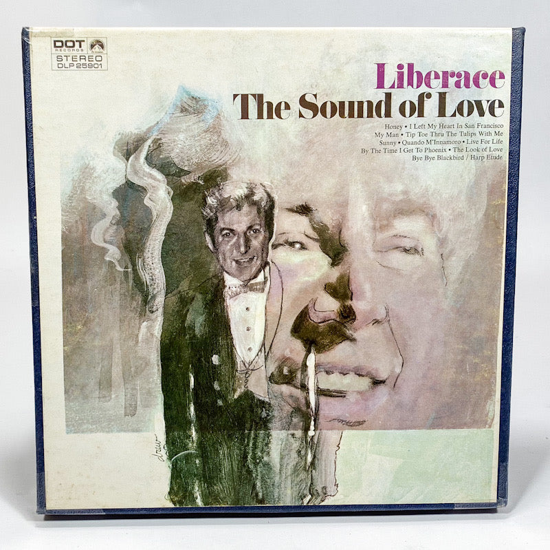 The Sound Of Love Liberace by Jimmie Haskell Reel to Reel Tape 7 1/2 IPS Dot