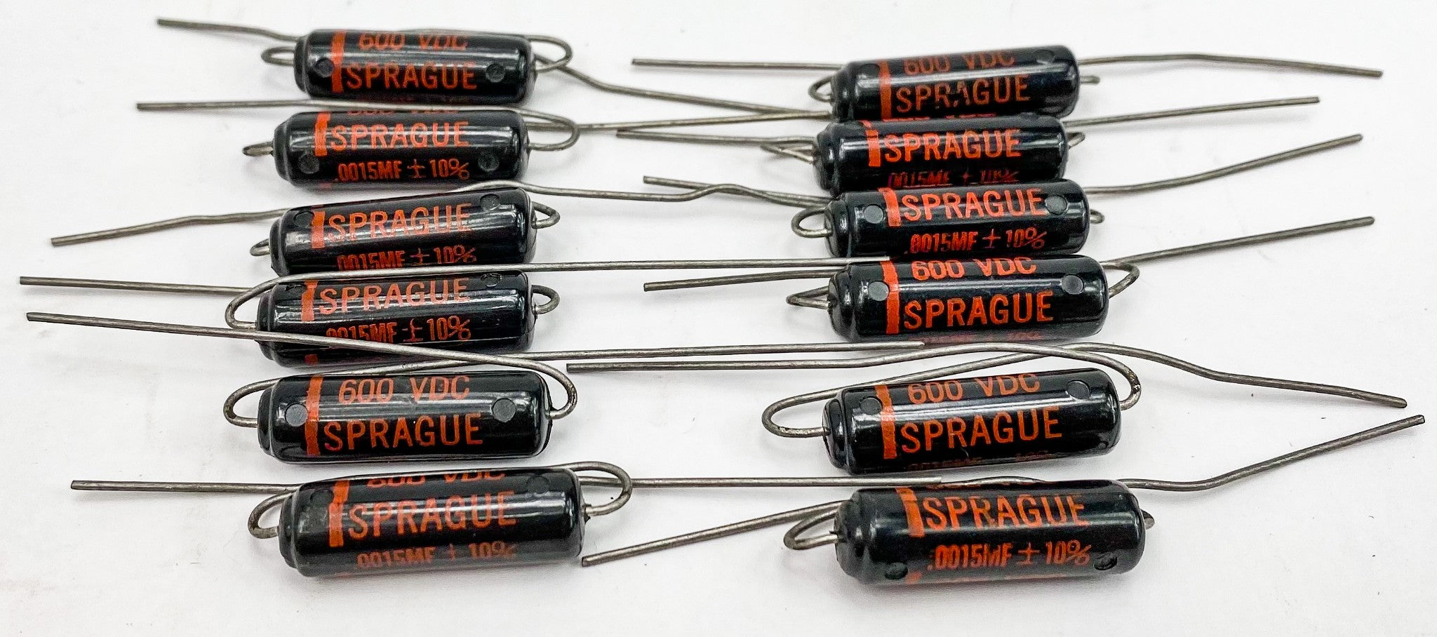 Sprague 0.0015 Uf 600 VDC Black Beauty Capacitors 12x NOS – Soundtrack ...