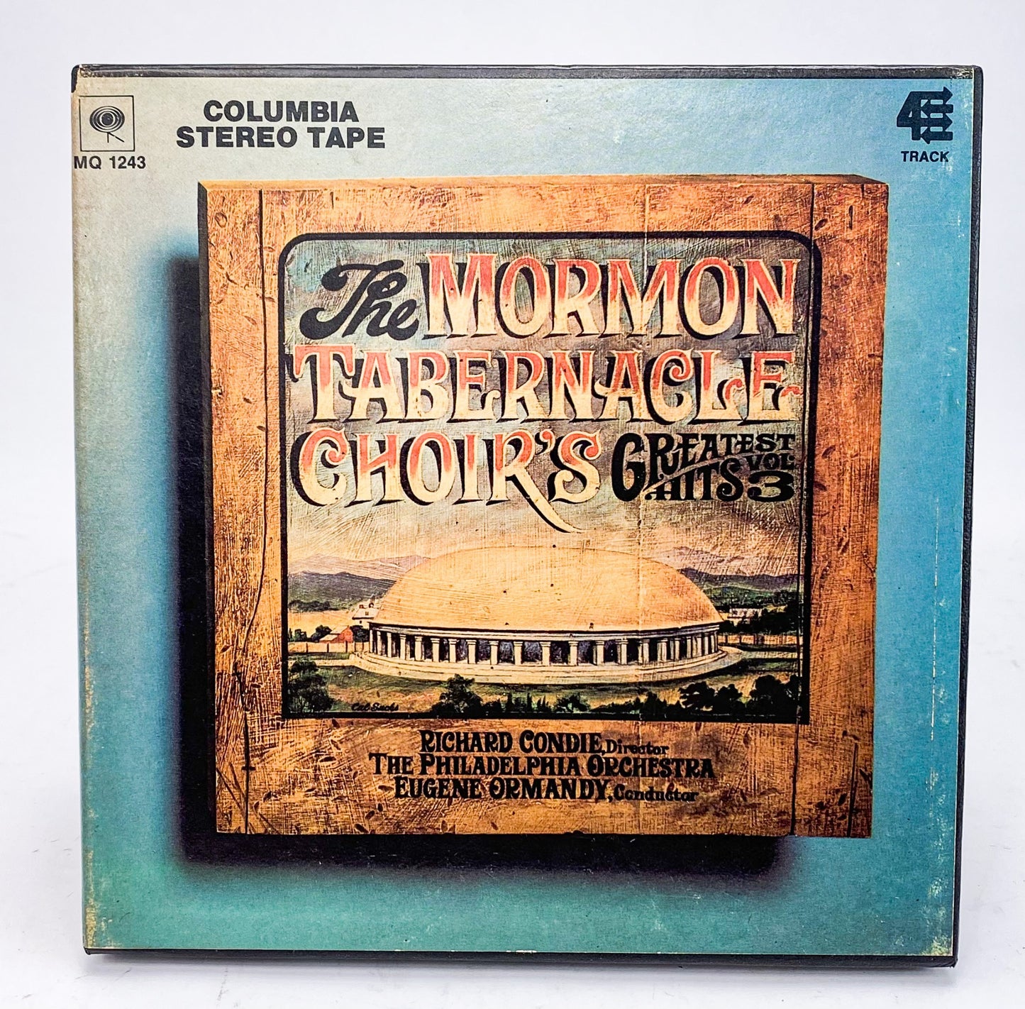 Mormon Tabernacle Choir Greatest Hits Vol 3 Reel to Reel Tape 7 1/2 IPS Columbia