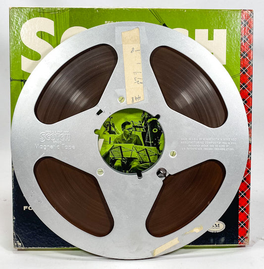 Pee Wee Hunt Paul Weston Master 10 1/2" Scotch Reel to Reel Tape 498