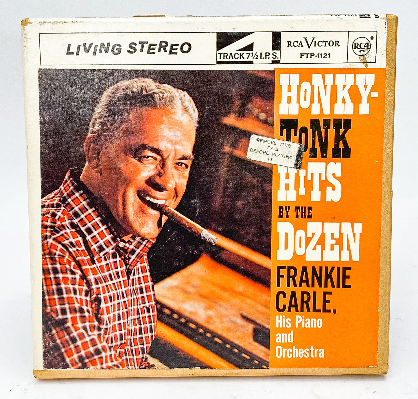 Frankie Carle Honky Tonk Hits By The Dozen Reel to Reel Tape 7 1/2 IPS Columbia