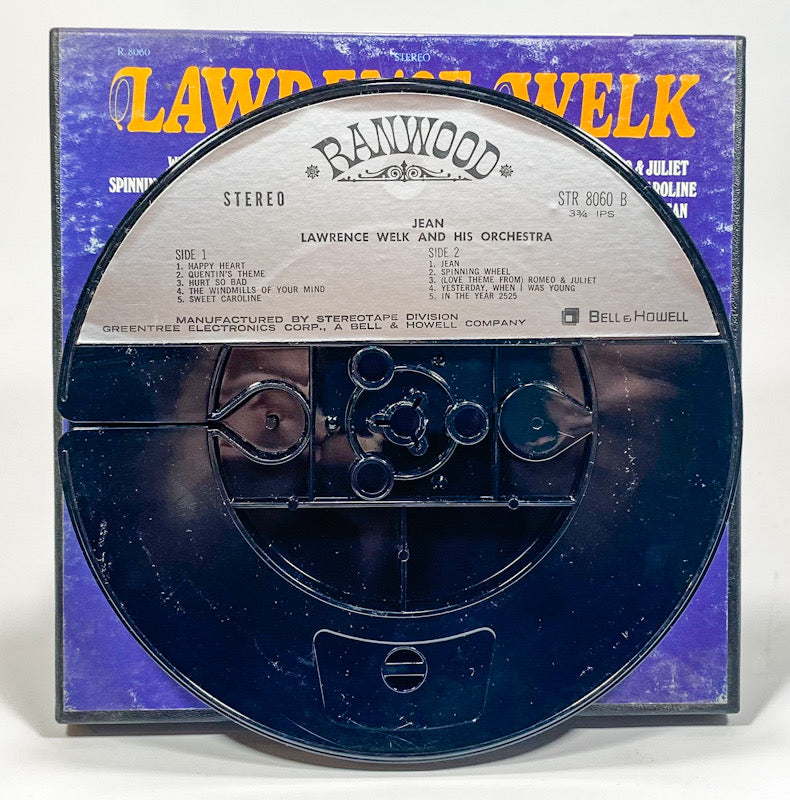 Jean by Lawrence Welk Reel to Reel Tape 3 3/4 IPS Ranwood