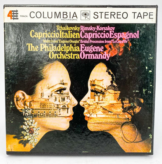 Tchaikovsky Rimsky-Korsakov Capriccio Ormandy Reel to Reel Tape 7.5 IPS Columbia