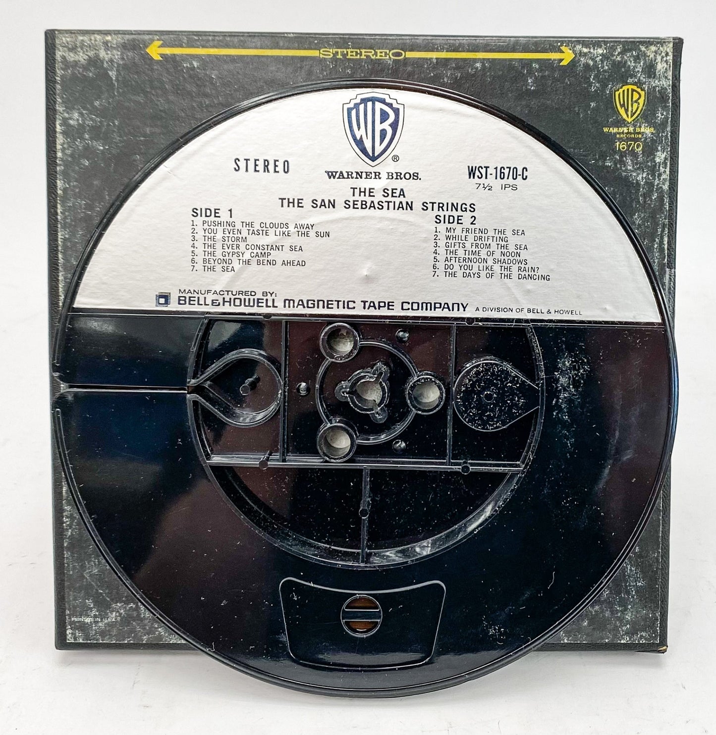 The Sea Anita Kerr Rod Mckuen Reel to Reel Tape 7 1/2 IPS Warner Bros