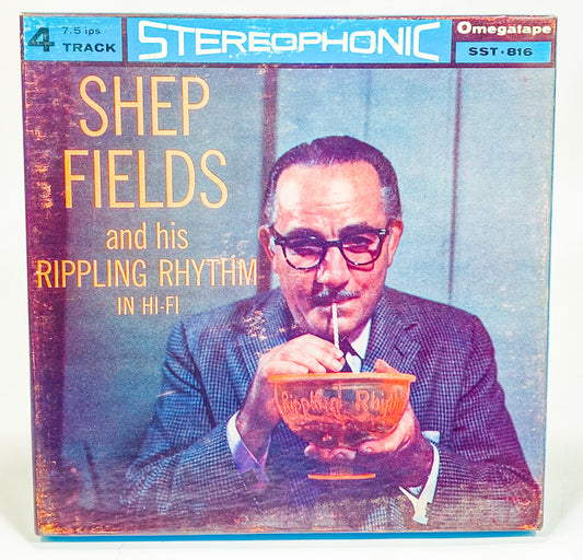 Shep Fields And His Rippling Rhythm Reel to Reel Tape 7 1/2 IPS Omegatape New