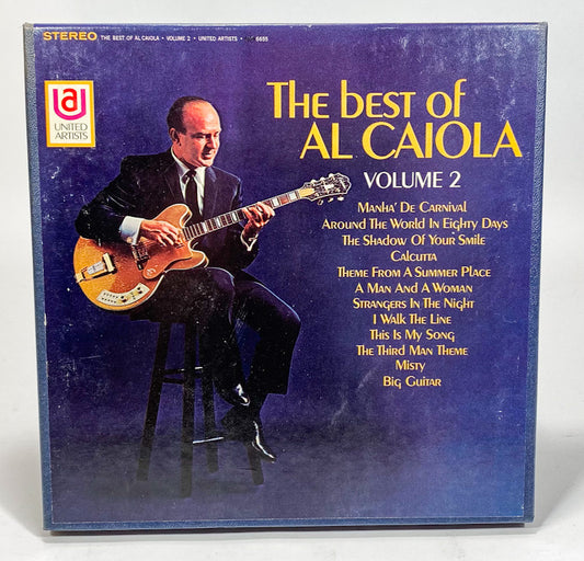 The Best Of Al Caiola Volume 2 Reel to Reel Tape 7 1/2 IPS United