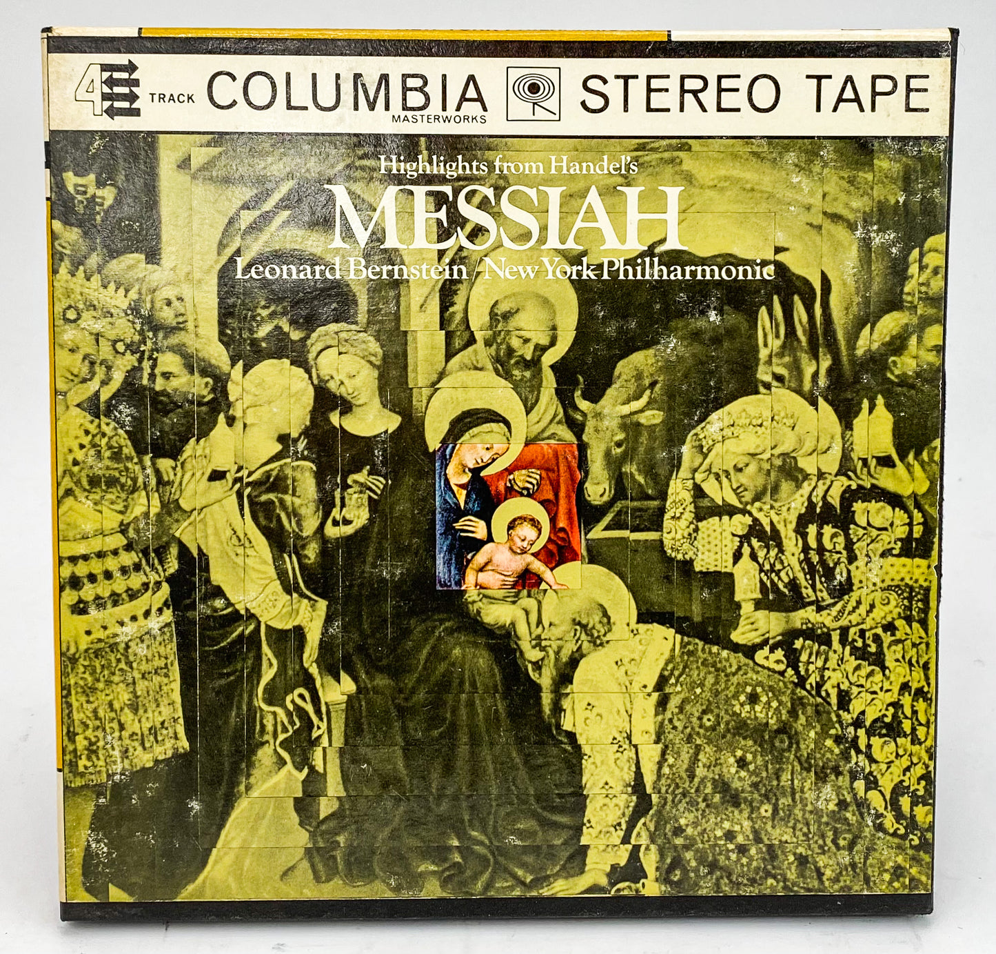 Handel Messiah Leonard Bernstein Reel to Reel Tape 7 1/2 IPS Columbia