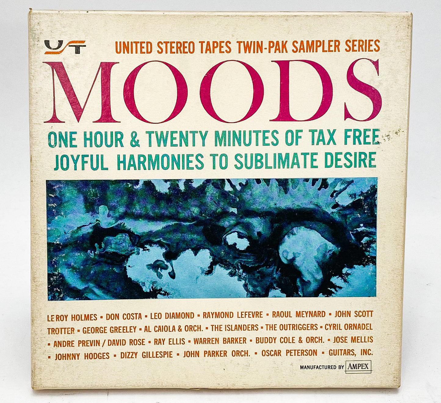 Moods / Sampler Series TwinPak Various Artist Reel to Reel Tape 7 1/2 IPS United