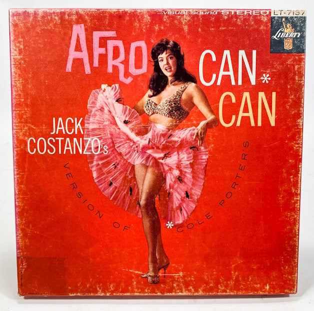 Cole Porter's Afro Can-Can Jack Costanzo Reel to Reel Tape 7 1/2 IPS Liberty