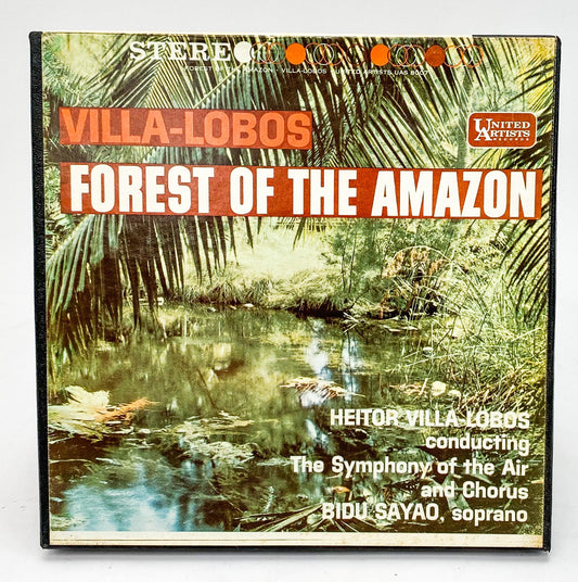 Villa-Lobos Forest Of The Amazon Reel to Reel Tape 7 1/2 IPS United