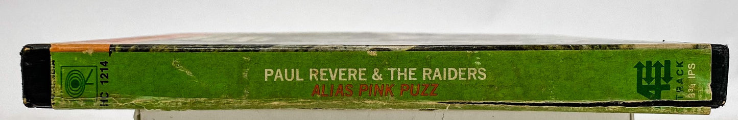 Paul Revere & The Raiders Alias Pink Puzz Reel to Reel Tape 3 3/4 IPS Columbia