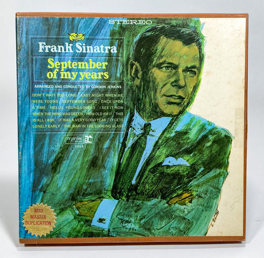 September Of My Years Frank Sinatra Reel to Reel Tape 7 1/2 IPS Reprise