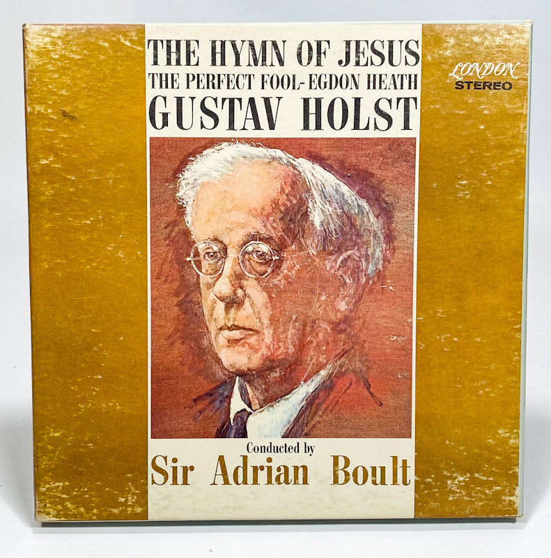 Hymn Of Jesus Gustov Holst Sir Adrian Boult Reel to Reel Tape 7 1/2 IPS London