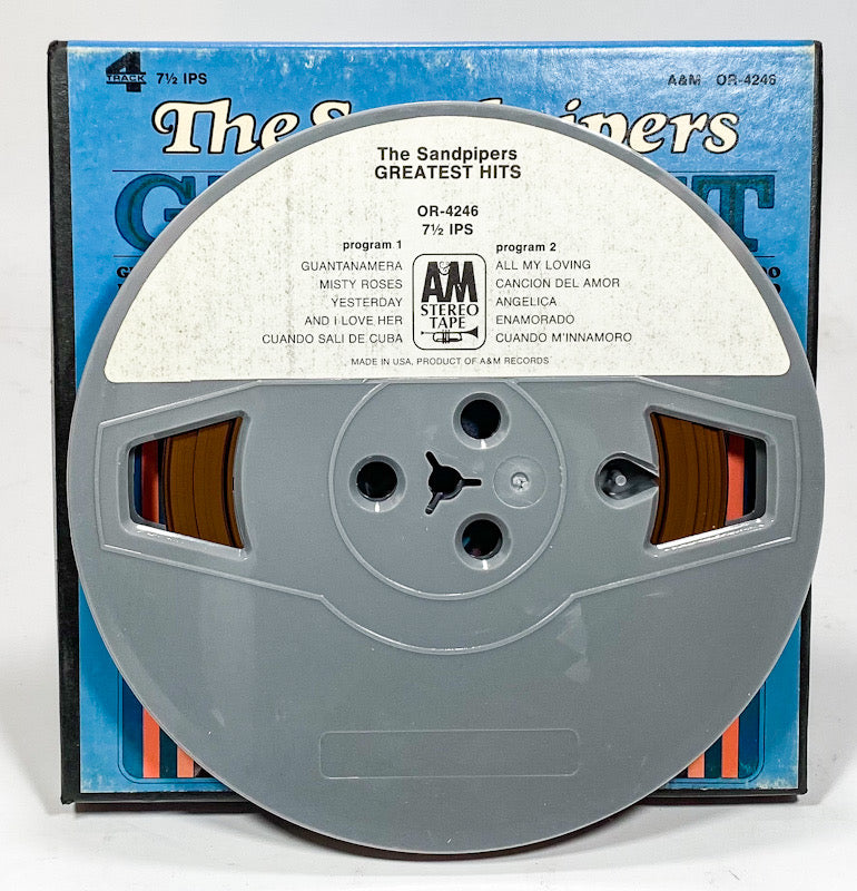 Greatest Hits by The Sandpipers Reel to Reel Tape 7 1/2 IPS A&M