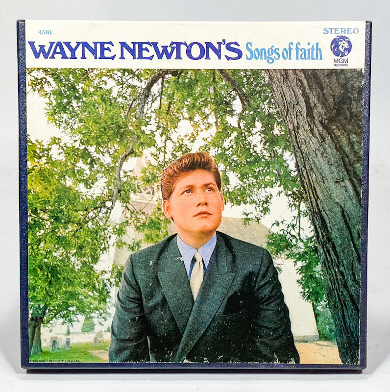 Songs Of Faith by Wayne Newton Reel to Reel Tape 3 3/4 IPS MGM