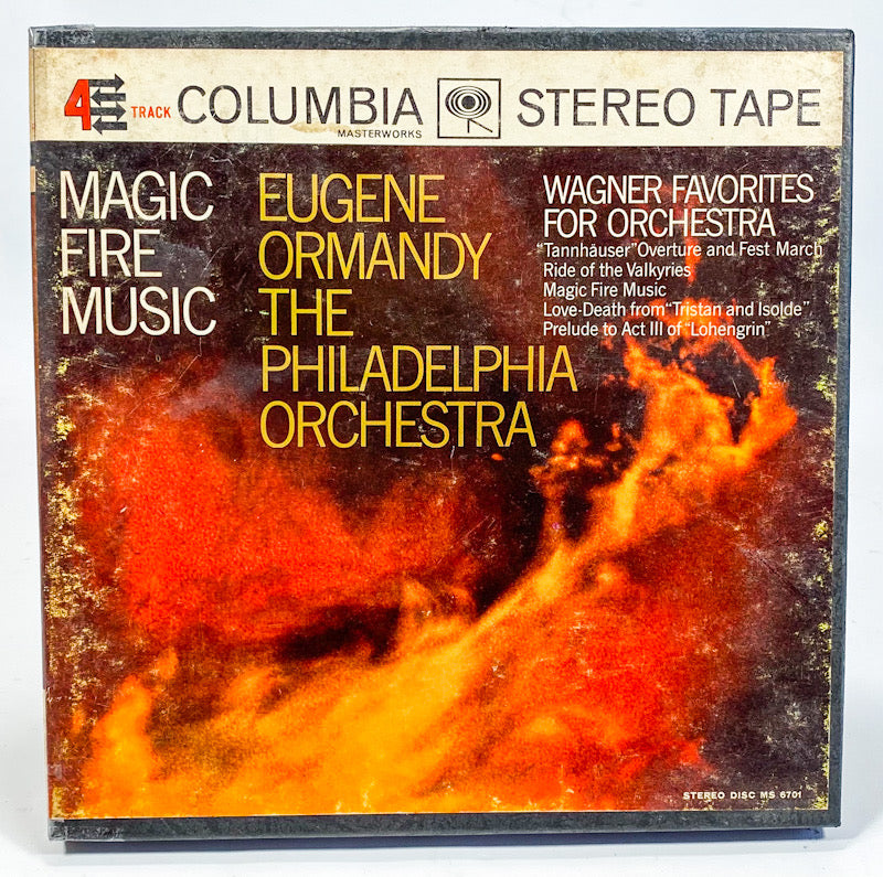 Magic Fire Music Wagner Favorites by Eugene Ormandy Reel Tape 7 1/2 IPS Columbia