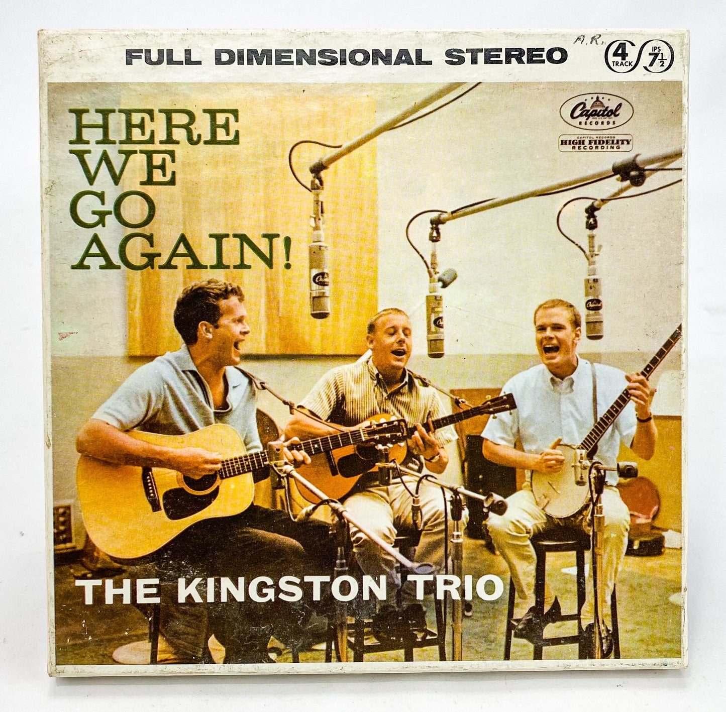 The Kingston Trio Here We Go Again! Reel to Reel Tape 7 1/2 IPS Capitol