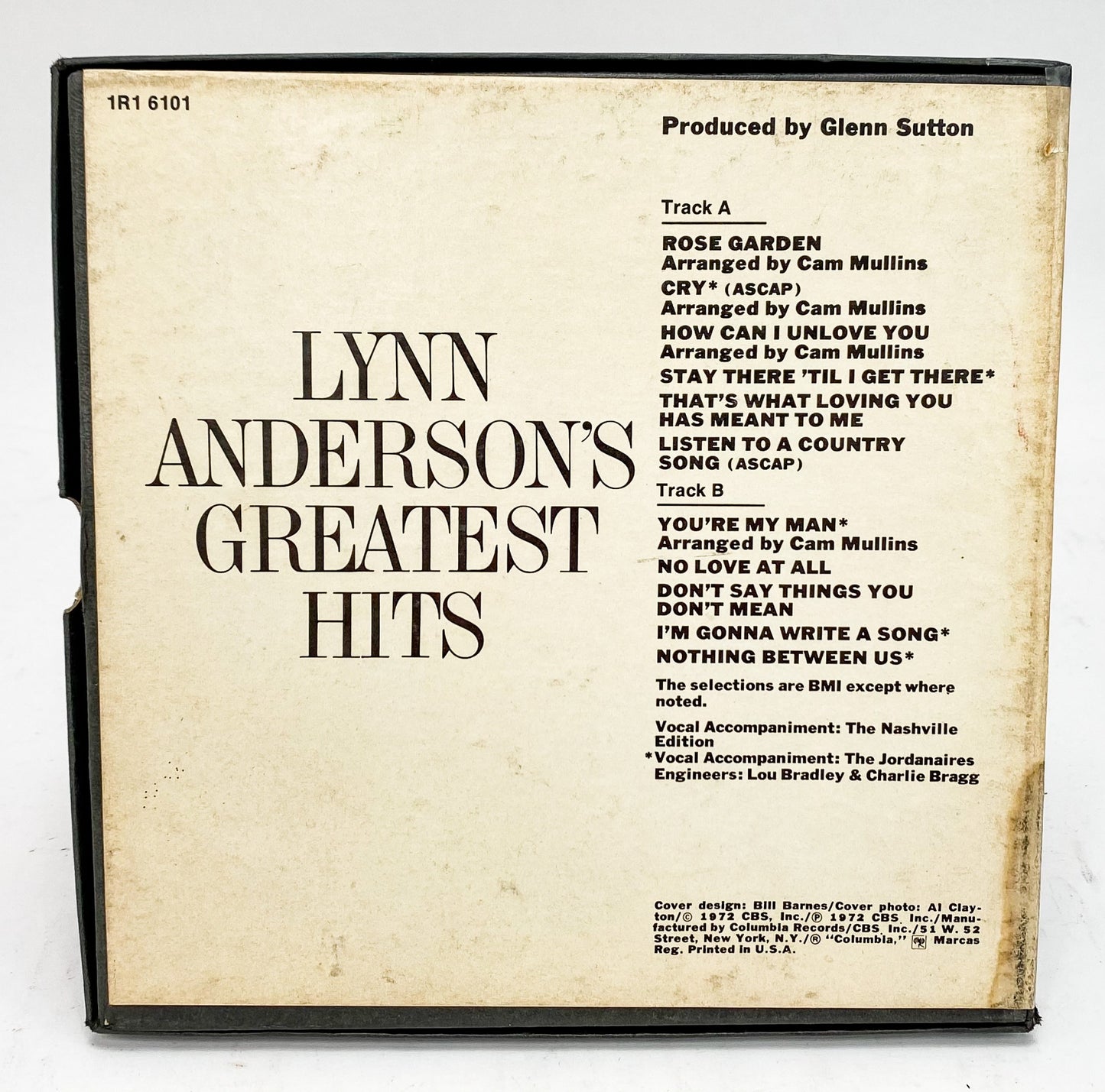 Greatest Hits Lynn Anderson Reel to Reel Tape 3 3/4 IPS Columbia