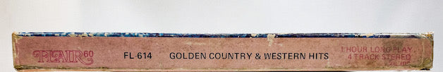 Golden Country And Western Hits Reel to Reel Tape 3 3/4 IPS Flair60