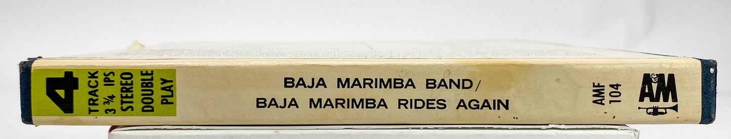 Baja Marimba Band / Baja Marimba Rides Again Reel to Reel Tape 3 3/4 IPS Ampex