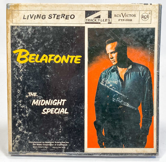 The Midnight Special Harry Belafonte Reel to Reel Tape 7 1/2 IPS RCA