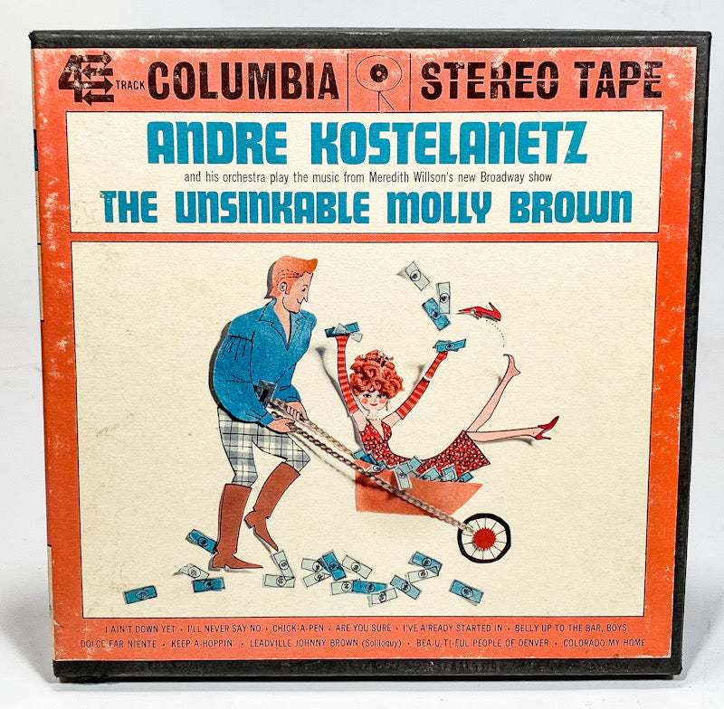 Unsinkable Molly Brown by Andre Kostelanetz Reel Tape 7.5 IPS Columbia New