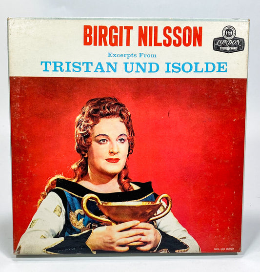 Tristan Und Isolde Excerpts by Birgit Nilsson Reel to Reel Tape 7 1/2 IPS London