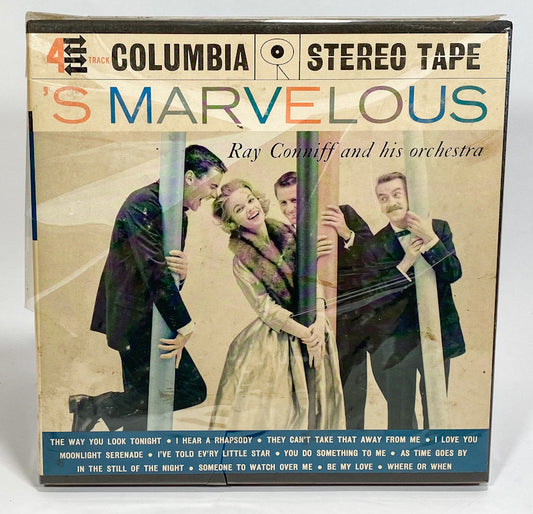 'S Marvelous Ray Conniff & His Orchestra Reel to Reel Tape 7.5 IPS Columbia New