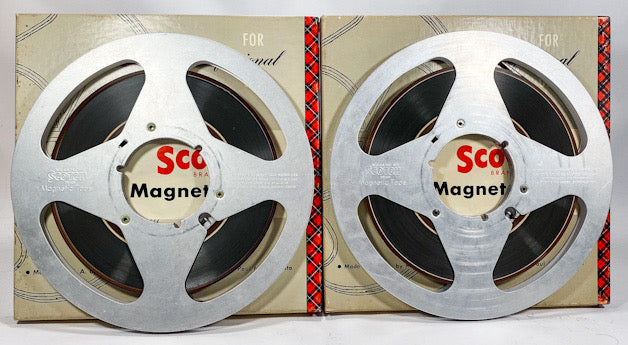 Messiah Part 1 and 2 Master 10 1/2" Reel to Reel Tape Mono A Series