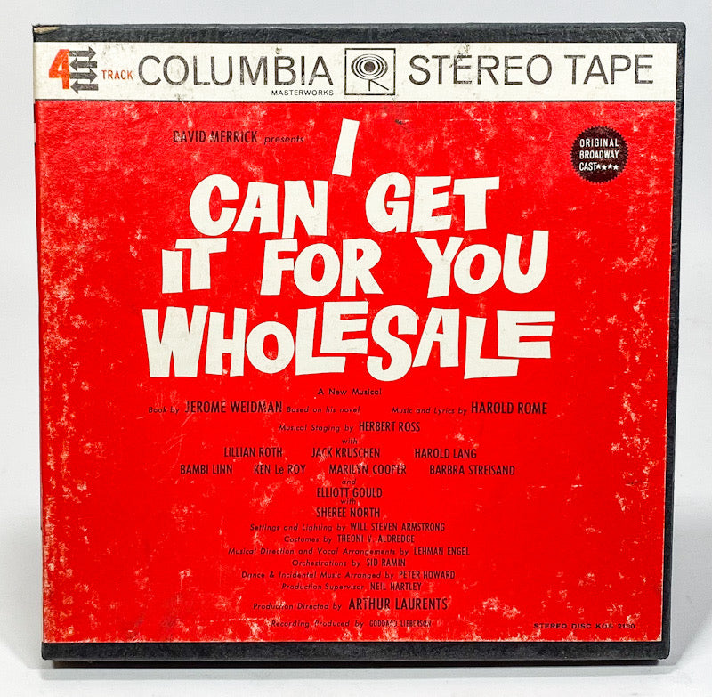 I Can Get It For You Wholesale by Streisand Reel to Reel Tape 7 1/2 IPS Columbia