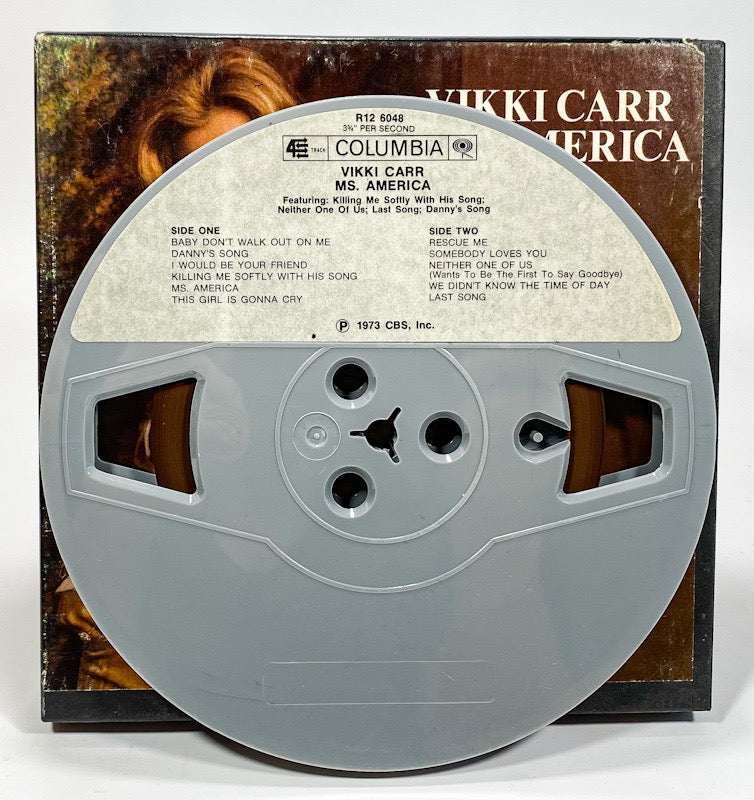 Ms. America by Vikki Carr Reel to Reel Tape 3 3/4 IPS Columbia