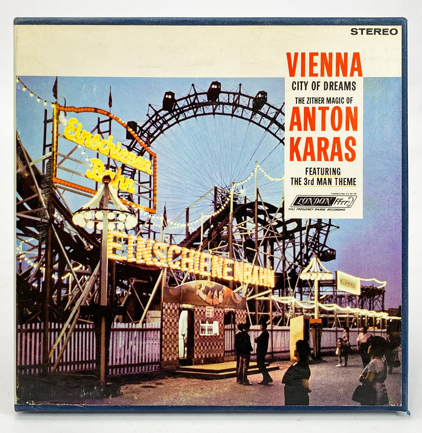 Anton Karas & Others Vienna, City Of Dreams Reel to Reel Tape 7 1/2 IPS Ampex