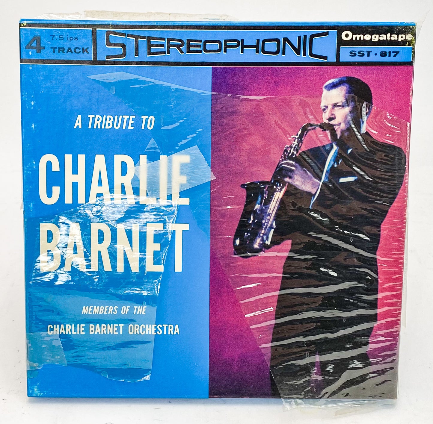 A Tribute To Charlie Barnet Reel to Reel Tape 7 1/2 IPS Omega New