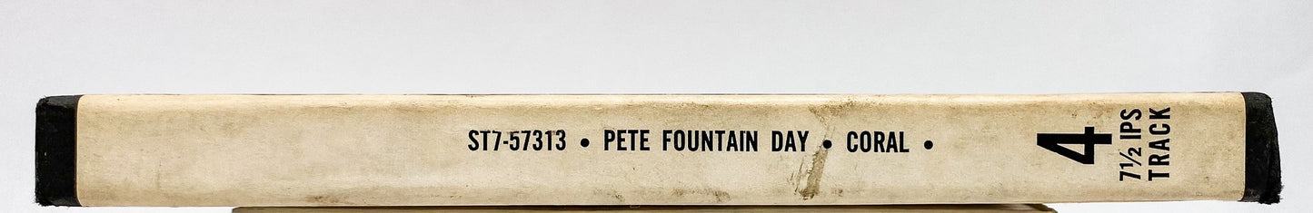 Pete Fountain Day Reel to Reel Tape 7 1/2 IPS Coral