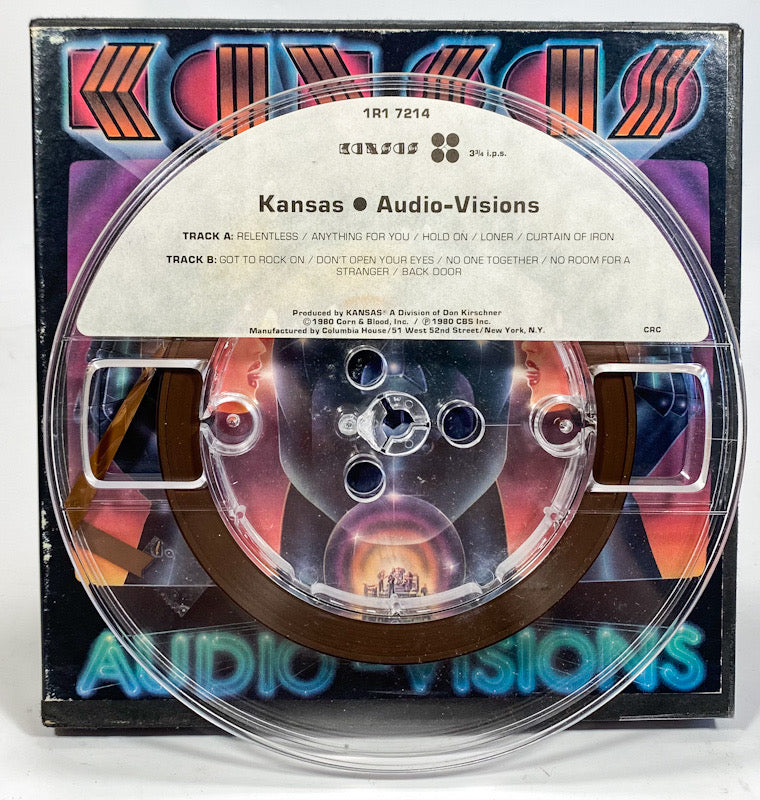 Audio - Visions by Kansas Reel to Reel Tape3 3/4 IPS Kirshner