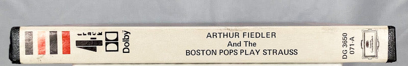 Arthur Fiedler And The Boston Pops Play Strauss Reel to Reel Tape 7.5 IPS Dolby