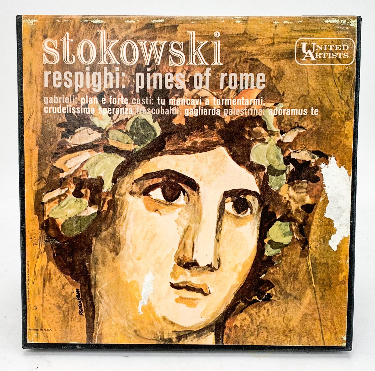 Stokowski Respight Pines Of Rome Reel to Reel Tape 7 1/2 IPS United