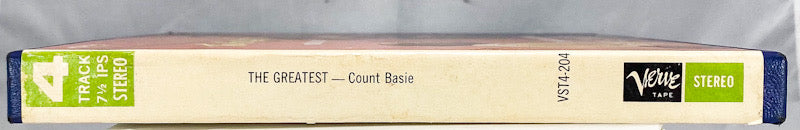 The Greatest Count Basie Joe Williams Reel to Reel Tape 7 1/2 IPS Verve