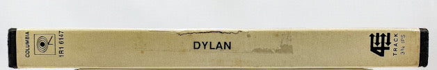 Dylan by Bob Dylan Reel to Reel Tape 3 3/4 IPS Columbia