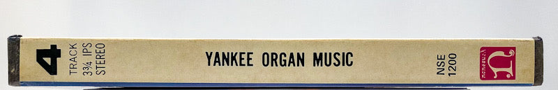 Yankee Organ Music by Richard Ellsasser Reel to Reel Tape 3 3/4 IPS Nonesuch