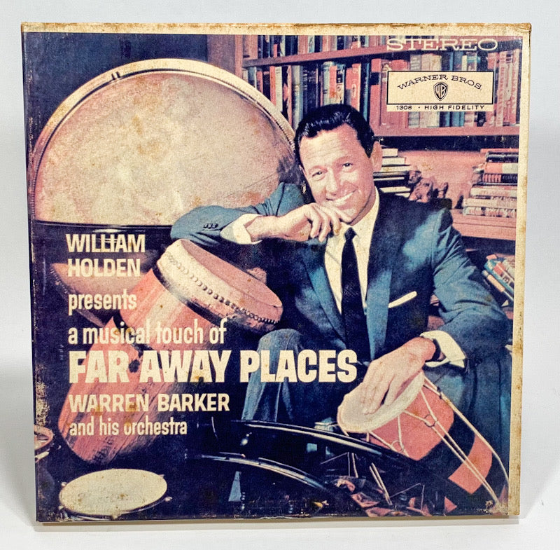 Musical Touch Of Far Away Places Barker Reel to Reel Tape 7 1/2 IPS Warner Bros