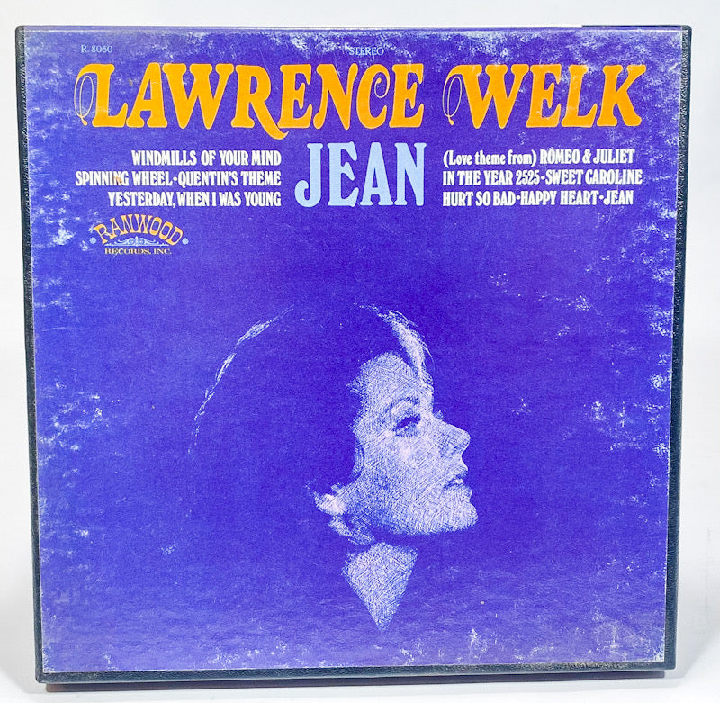 Jean by Lawrence Welk Reel to Reel Tape 3 3/4 IPS Ranwood