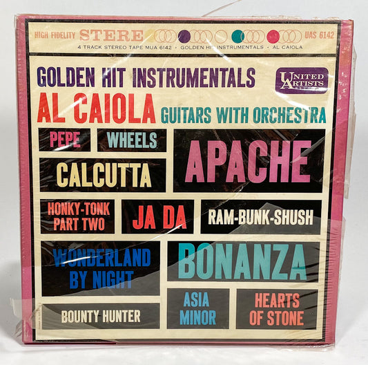 Golden Instrumentals Al Caiola Reel to Reel Tape 7 1/2 IPS United New