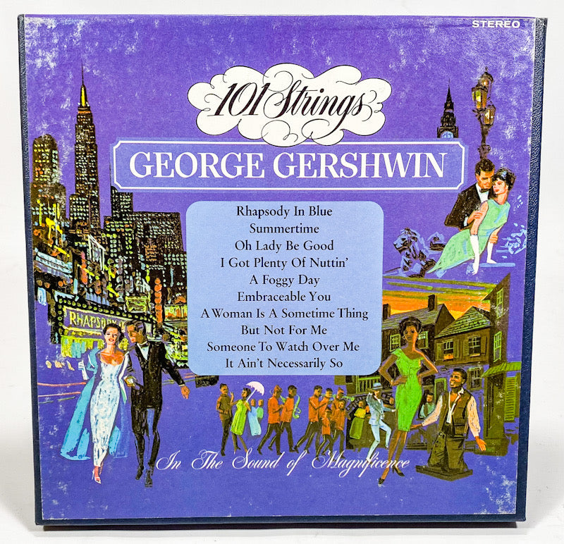 Play George Gershwin Favorites 101 Strings Reel to Reel Tape Audio Spectrum