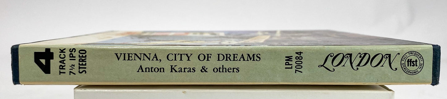 Anton Karas & Others Vienna, City Of Dreams Reel to Reel Tape 7 1/2 IPS Ampex