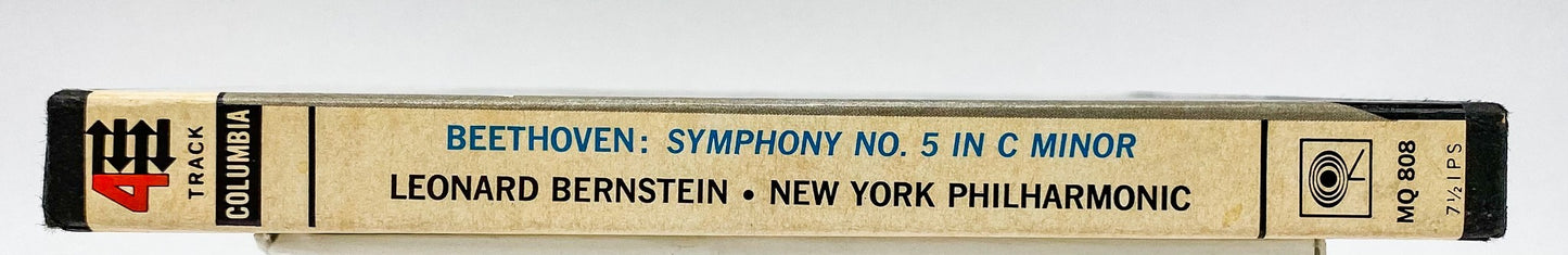 Beethoven Fifth Symphony Bernstein Reel to Reel Tape 7 1/2 IPS Columbia