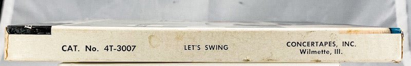 Let's Swing Wendell Tracy & His Orchestra Reel to Reel Tape 7.5 IPS Concertapes