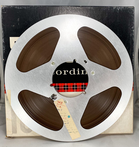 Malcolm Lockyer Sid Phillipe Master 15 IPS 10.5" Scotch Reel to Reel Tape 703