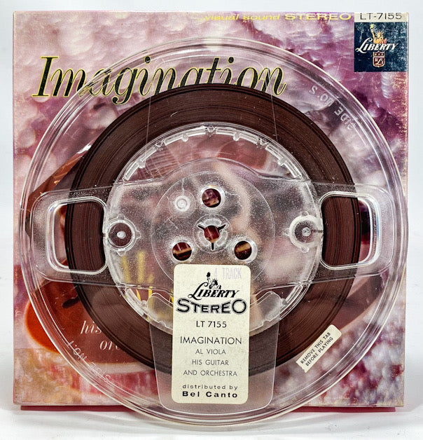 Imagination Al Viola His Guitar And Orchestra Reel to Reel Tape 7.5 IPS Liberty